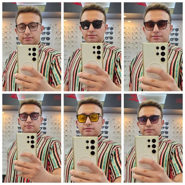 عینک طبی مگنتی 5 کاور 9507