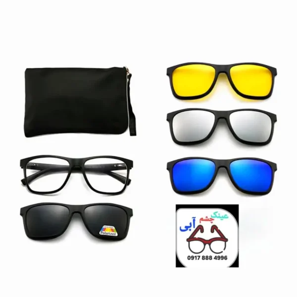 عینک طبی مگنتی سایز بزرگ